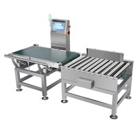 Báscula de Control de Peso de Alta Velocidad para Alimentos, para Pesaje Automático de Paquetes de Snacks, Dulces, Productos de Panadería y Bebidas Embotelladas