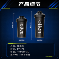 Shaker à protéines personnalisé, écologique, avec couvercle en plastique PP, isolation thermique, compatible lave-vaisselle, pour la salle de sport, le sport, la remise en forme, l'eau