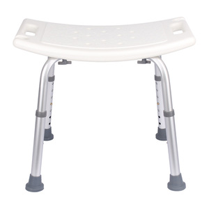 Tabouret de salle de bain incurvé Science, 30,5*51 cm, en alliage d'aluminium, antidérapant, pour personnes âgées et femmes enceintes - Product Image 4