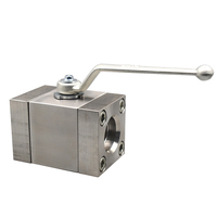 Katup Bola Hidrolik Tekanan Tinggi Berkualitas Harga Murah Bahan Stainless Steel 304 Flanged Plug Welding Baja Karbon 316