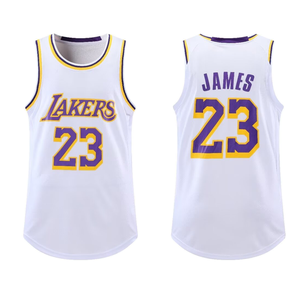 Uniforme de basket-ball James, gilet sans manches pour hommes et femmes, vêtements amples de style BF, tendance streetwear, hip-hop - Product Image 2
