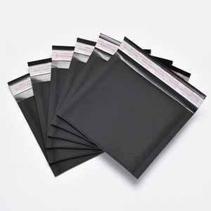 Sobres de Correo Negros Reciclables Ecológicos Autosellables GTU, Bolsas de Envío de Polietileno con Burbujas, Bolsas Acolchadas con Burbujas - Product Image 1