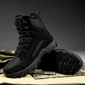 Bottes de randonnée unisexes pour l'extérieur, nouvelle collection 2025, très vendues, en cuir de vache, antidérapantes, chaussures de sport d'escalade, bottes chaudes pour la neige - Product Image 3