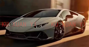 Kit de carrosserie de jupe latérale de lèvre de pare-chocs avant et arrière de style EVO de demi-fibre de carbone pour <span class=keywords><strong>Lamborghini</strong></span> LP580 LP610 - Product Image 5