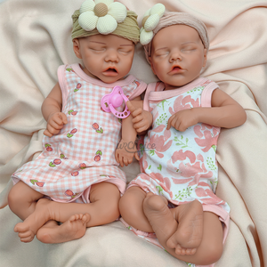 Muñeca Reborn de Silicona Pintada a Mano, Regalo de Cumpleaños, Bebé Reborn de Silicona, Diferentes Tamaños, Muñecas Recién Nacidas Realistas - Product Image 6