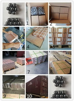 Billes de roulement en acier inoxydable haute précision à surface brillante, personnalisables, vente chaude, directement de l'usine