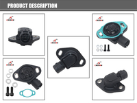 16400P0AA50 16400-P0A-A50 Capteur de position d'accélérateur TPS adapté pour Honda Accord Civic Acura Integra