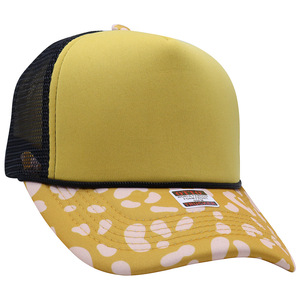Casquette Trucker Imprimée pour Femme, Casquette de Baseball en Maille Bicolore, Casquette Trucker Vierge à Dos en Maille pour Logo Personnalisé OEM/ODM - Product Image 5