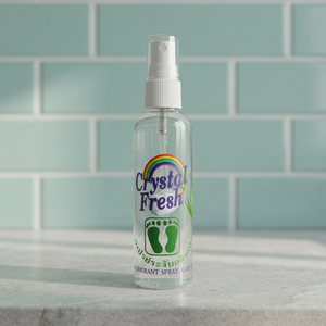 CRYSTAL FRESH Desodorante Antitranspirante Corporal Mineral Líquido en Aerosol de 100 ml, Certificado ISO9001 e ISO22716, para Mujer, CSPW-100 - Product Image 2