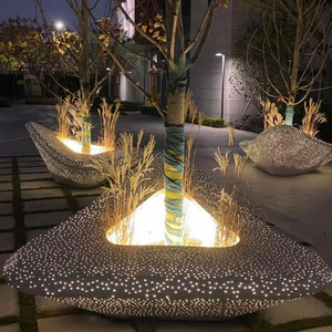 Nuevo Banco de Arte Creativo Magic Stone, de Hormigón UHPC, para Jardín Exterior, con Forma Irregular, Resistente a la Corrosión, para Patio - Product Image 3
