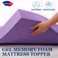 Matelas en mousse à mémoire de forme de haute qualité et haute densité, fabriqué en Chine, moderne, en boîte, tailles Queen, Simple et King Size
