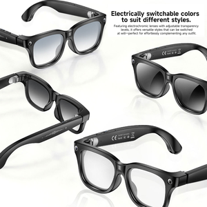 Lentes Inteligentes W711 con IA, Cámara Dual 4K, Carga Magnética, Traducción de Fotos y Vídeos, Asistente de Voz en Tiempo Real, Gafas de Viaje - Product Image 1