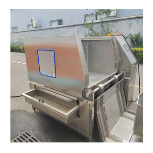 Máquina de Lavado Automática de Alta Presión para Carros de Carne con Motor para Limpieza de Contenedores de Alimentos y Carros de Transporte - Product Image 1