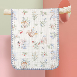 <span class=keywords><strong>Toalla</strong></span> Facial Reutilizable para Bebé, Suave y Transpirable, 30*50cm, 6 Capas, Borde Cosido, Diseño con Impresión Digital, para Uso en el Baño - Product Image 4
