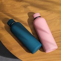 Noël personnalisé écologique 2024 flacons sous vide isolés à double paroi thermos bouteille d'eau pour camping en plein air cadeau de transport facile