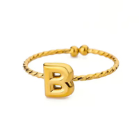 Bague ouverte géométrique en acier inoxydable pour femme, motif feuille et fleur, style punk exagéré, plaqué or et argent, grande taille, cadeaux