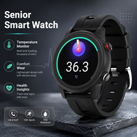 Smartwatch con SIM 4G Android Impermeabile con GPS, Chiamate Vocali, Allarme SOS, Assistenza Anziani