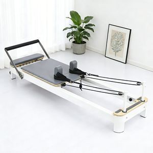 <span class=keywords><strong>Reformer</strong></span> de <span class=keywords><strong>Pilates</strong></span> de Diseño Clásico en Aleación de Aluminio con Estructura Robusta, Carro de Gran Tamaño y Rieles Silenciosos para Boutiques de <span class=keywords><strong>Pilates</strong></span> - Product Image 2