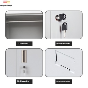 Armoire casier en acier à 12 portes, grise, avec serrures électroniques à combinaison, idéale pour salle de sport ou rangement de chaussures pour employés - Product Image 5