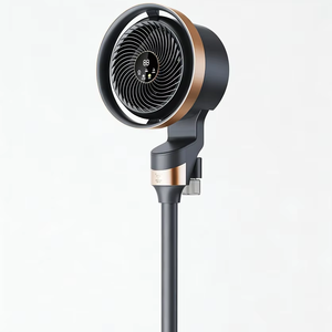 Classic Light Tone Plastic Air Circulator <b>Fan</b>-More Five Speeds Energy Efficient <b>Remote</b> App-<b>Controlled</b> Oscillating Hotel - Product Image 1
