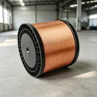 Fil de cuivre nu rond à haute conductivité 8 mm, conducteur en cuivre pur à faible résistance pour moteur électrique, vente en gros à prix avantageux