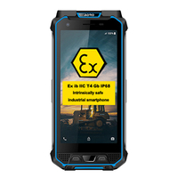 Smartphone industriel Android 4G LTE Atex, IP68, intrinsèquement sûr, anti-explosion, sans caméra, fabriqué en usine ODM