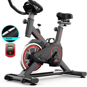 Bicicleta de <span class=keywords><strong>Spinning</strong></span> de Interior con Marco de Acero CW SPB001, Volante de Inercia de 3.5 kg, Equipo de Ejercicio, <span class=keywords><strong>Entrenamiento</strong></span> Cardiovascular - Product Image 4