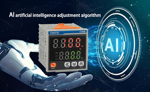 Cntd औद्योगिक दोहरी डिजिटल डिस्प्ले तापमान नियंत्रक उच्च गति नमूना 100-240va 50hz 9999 (4 अंक) ओम/odm धातु - Product Image 3