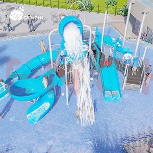 Équipements <span class=keywords><strong>de</strong></span> jeux aquatiques interactifs Cenchi, aires <span class=keywords><strong>de</strong></span> jeux aquatiques commerciales pour usage commercial, parc aquatique, le grand parc aquatique Big Splash - Product Image 3