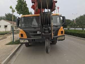 Grue sur camion Sany 100T d'occasion, homologuée EPA, système hydraulique stable pour travaux de construction lourde - Product Image 6