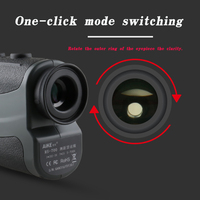 Télémètre laser de golf portable Jianno K2, grossissement 7x, objectif 28 mm, IP56, ABS+Caoutchouc, verrouillage en 0,5 s pour la chasse