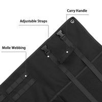 Tapis d'entraînement de tir tactique portable en nylon 1000D personnalisé, grand tapis plié enroulé pour la chasse