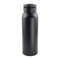 Bouteille d'eau sport isolée en acier inoxydable 304 de 20 oz et 32 oz, portable avec couvercle magnétique