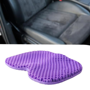 Cooling Gel Seat Cushion Honeycomb Breathable Pressure Relief <b>Pad</b> for Office <b>Chair</b> Car Medical Grade Coccyx Support - Product Image 4