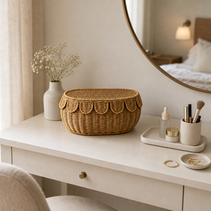 Caja <span class=keywords><strong>de</strong></span> Almacenamiento con Tapa, Organizador para Aperitivos, <span class=keywords><strong>Frutas</strong></span>, Cosméticos, Joyas, Regalo Decorativo <span class=keywords><strong>de</strong></span> Estilo Chino Tradicional (Juego <span class=keywords><strong>de</strong></span> 3) - Product Image 5