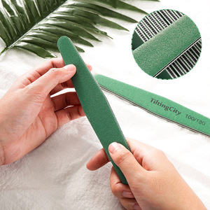 Lime à ongles, outil de façonnage des ongles, lime à ongles anti-déchirure, double face, résistante à l'usure et lavable. - Product Image 1