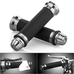 Manillar Universal Izquierdo y Derecho de Metal para Motocicleta, Bicicleta, con Empuñadura de Aluminio y Goma ABS - Product Image 4
