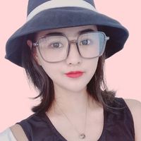 Lunettes anti-lumière bleue tendance pour femmes, verres en acrylique, monture complète, pour ordinateur et lecture