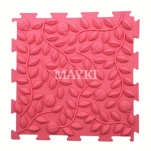 Expérience sensorielle tactile, 6 tuiles de puzzle texturées pour le sol, jouets sensoriels pour enfants et tout-petits, tapis doux pour enfants autistes - Product Image 6