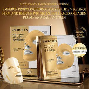 MERCILEN Colágeno Real Overnight Máscara De Colágeno <span class=keywords><strong>Facial</strong></span> Poro Minimizando Anti Envelhecimento Cristal Hidratante Clareamento Máscara De Colágeno - Product Image 3