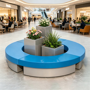 Banc de plantation haut de gamme écologique pour centres médicaux et jardins extérieurs - Product Image 2