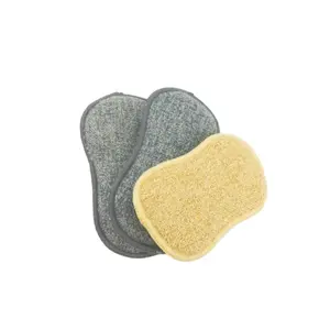 Quick Clean Heavy Duty Scouring Pads Grit Scouring easy useful sponges kitchen scrubber dish cleaning