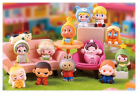 Figurines d'animaux de dessin animé, jouets miniatures, poupées en résine, boîte aléatoire, ornements pour terrarium, art et artisanat, décoration de jardin féerique, sac aveugle