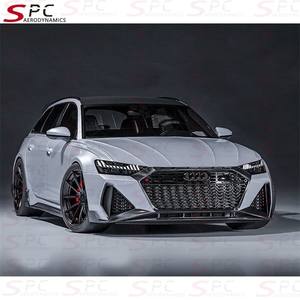 Kit carrosserie en fibre de carbone sèche SPC <span class=keywords><strong>RS6</strong></span> pour <span class=keywords><strong>Audi</strong></span> <span class=keywords><strong>RS6</strong></span>, kit de tuning en fibre de carbone préimprégnée pour <span class=keywords><strong>Audi</strong></span> <span class=keywords><strong>RS6</strong></span> 2019-2024 - Product Image 2