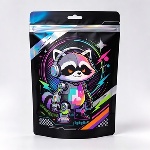 Custom Printed Waterproof Stand Pouch Bag for Pet Food Packaging Child Resistant Zipper Eco Friendly Mylar Gloss/Matte Finish - Product Image 4