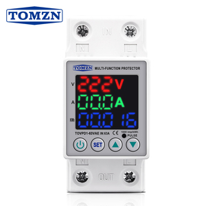 Dispositif de protection de tension réglable pour rail DIN Mini 63A 230V, relais de protection de courant, compteur d'énergie G552 - Product Image 1