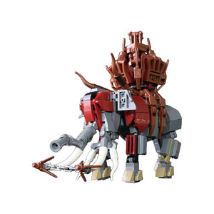 Funbuild MOC-265147 Modèle de Bête Fantastique Surdimensionnée, Ensemble de Blocs de Construction à Structure Multi-Articulée et Mobile, MOC Éléphant de Guerre Ancien - Product Image 1