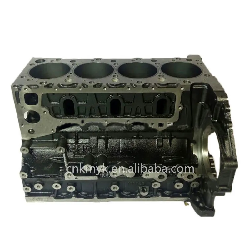 Fornitura di fabbrica motore diesel isuzu 4BG1-Z 4 bg1 4 bg1t gruppo blocco cilindri per Hitachi ZAX120 Kobelco SK120 4 bg1t blocco corto