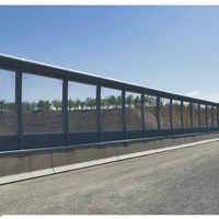 Clôture absorption de bruit d'autoroute, clôture sonore, barrière sonore, mur insonorisé, panneau acoustique, clôture à réduction du bruit