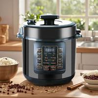 Appareils de cuisine, autocuiseurs en acier inoxydable 4L 5L 6L 8L, autocuiseur électrique multifonction intelligent numérique